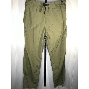 Gramicci Original Freedom Pants Mens XL 32" Green Gorp Nylon Climbing Outdoor